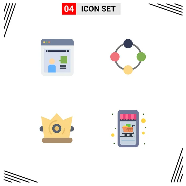 Stock Vector Icon Pack Líneas Signos Símbolos Para Consultoría Mejor — Archivo Imágenes Vectoriales