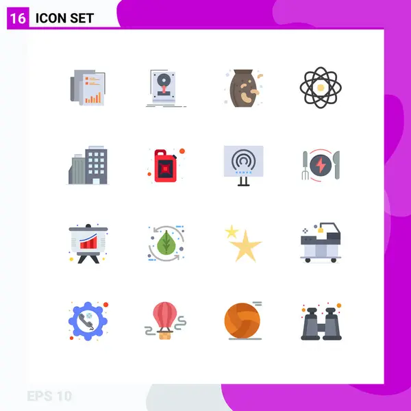 유니버설 사이언스 드라이브 Editable Pack Creative Vector Design Elements — 스톡 벡터