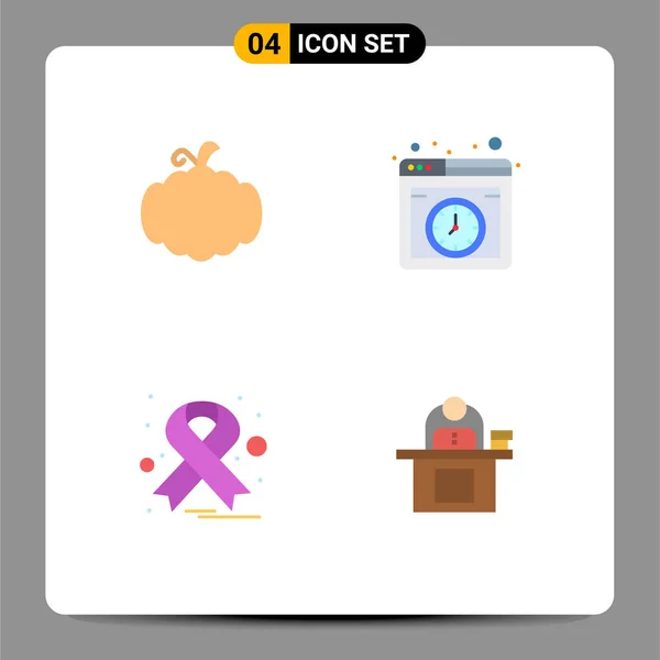 User Interface Pack Basic Flat Icons Cucurbit Ογκολογία Κανάδα Internet — Διανυσματικό Αρχείο