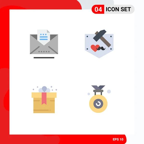 Flat Icon Koncept Pro Webové Stránky Mobilní Apps Kopírování Box — Stockový vektor