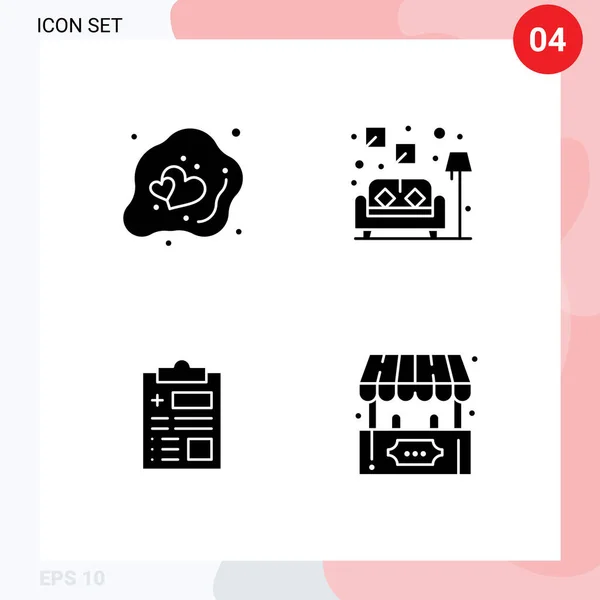 레코드 Editable Vector Design Elements 유니버설 솔리드 — 스톡 벡터