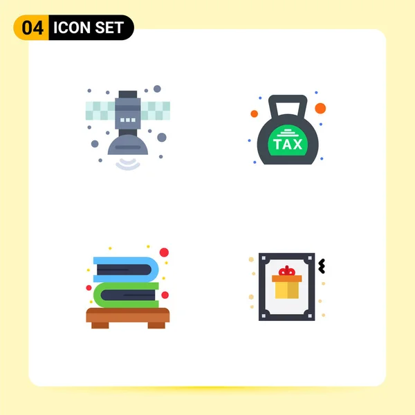 User Interface Flat Icon Pack Modern Signs Symbols Communication Tax — Διανυσματικό Αρχείο
