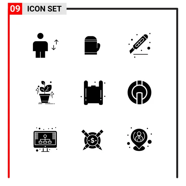 Creative Icons Σύγχρονα Σημάδια Και Σύμβολα Της Επιτυχίας Μεγαλώνουν Κρύο — Διανυσματικό Αρχείο