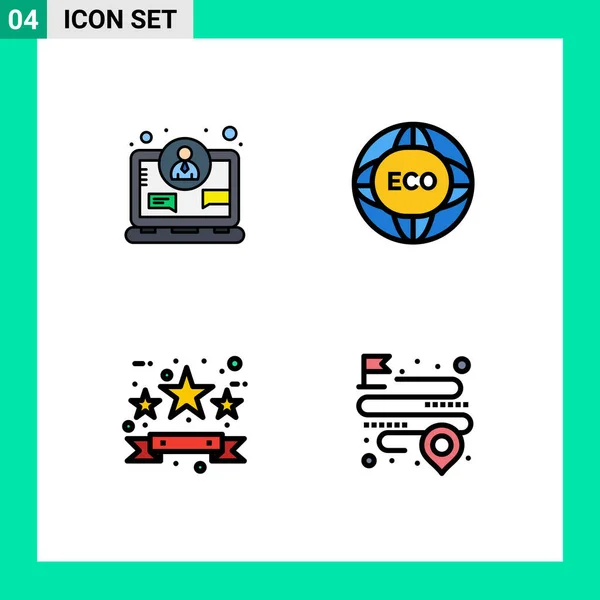 Stock Vector Icon Pack Лінійних Знаків Символів Бізнесу Чорна Ятниця — стоковий вектор
