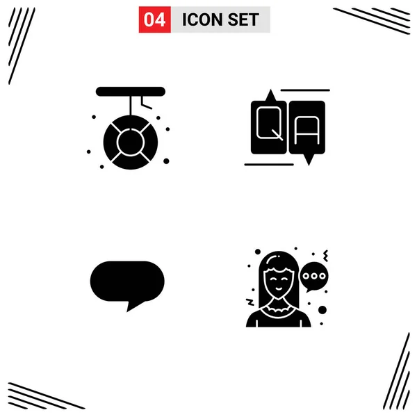 2014 Mobile Interface Solid Glyph Set Pictograms Boat Twitter Melting — 스톡 벡터