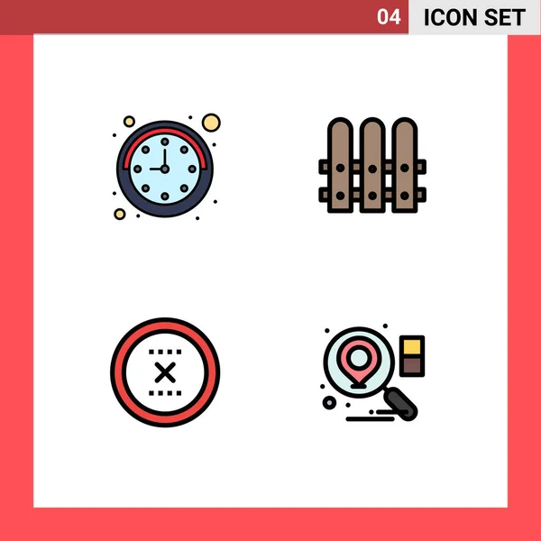 아이콘 Editable Vector Design Elements — 스톡 벡터