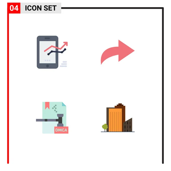 Creative Icons Современные Знаки Символы Графического Цифрового Прогресса Переделки Файлового — стоковый вектор
