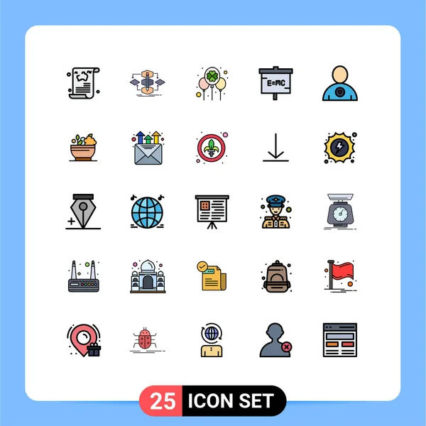 Iconos Creativos Signos Símbolos Modernos Laboratorio Educación Modelo Irlandés Día — Vector de stock