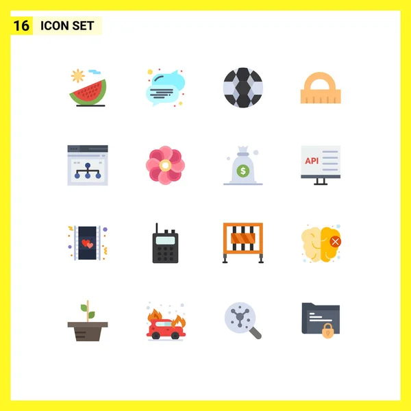 Stock Vector Icon Pack Signos Símbolos Línea Para Web Internet — Vector de stock