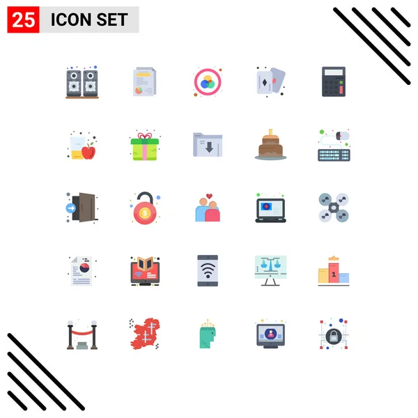 Stock Vector Icon Pack Line Signs Symbols Office Ecommerce Rgb — 스톡 벡터