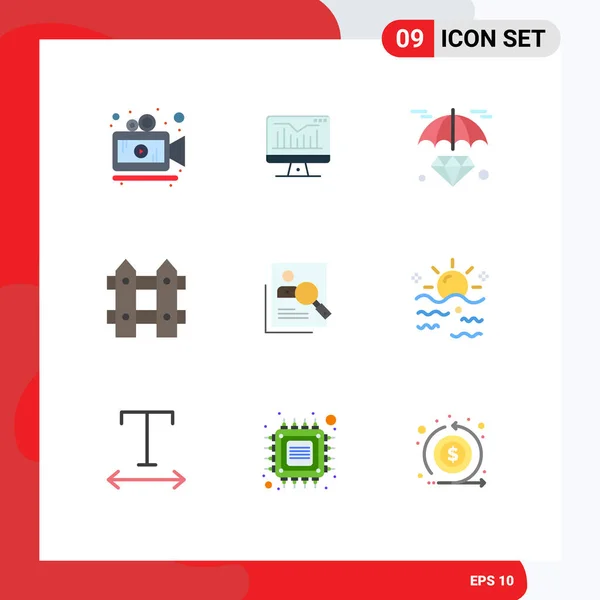 Conjunto Iconos Interfaz Usuario Moderna Símbolos Signos Para Humanos Empleados — Vector de stock