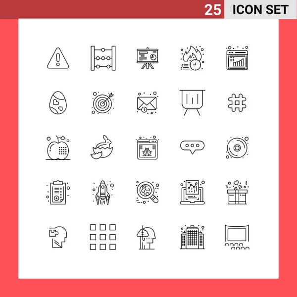 Creative Icons Современные Вывески Логотипы Бизнеса Продажи Доски Горячие Пятничные — стоковый вектор