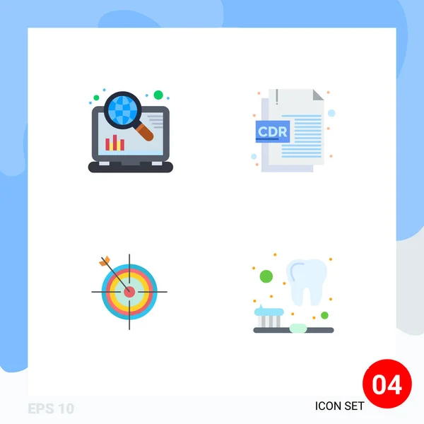 현대의 아이콘 인터넷 화살표 Editable Vector Design Elements — 스톡 벡터