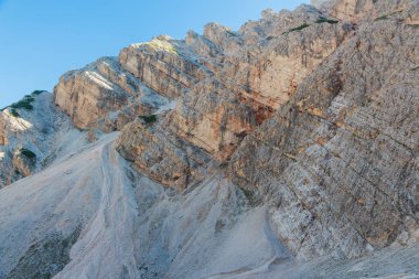 Dolomitlerin güzelliği. İtalya