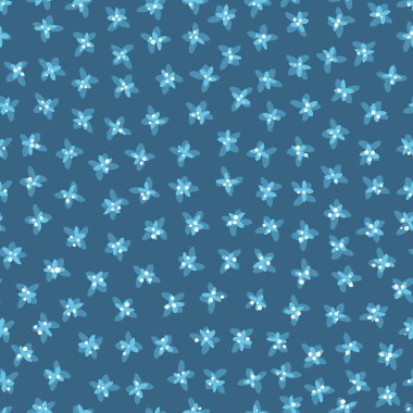 Vektör soyut grunge çiçek deseni