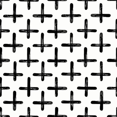 Vektör geometrik grunge çapraz deseni.