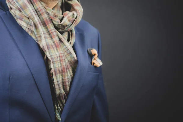 Copy Space Images Man Getting Himself Stylishly Dressed — Stock Photo, Image