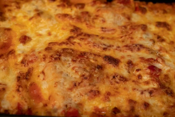 Cucina italiana lasagne fatte in casa — Foto Stock