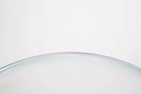 Clean background arc, top of a bubble