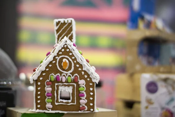 Ginger house made in food workshop for the holidays