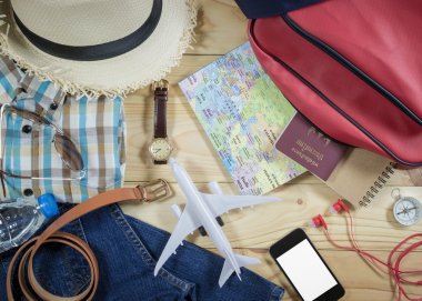 Seyahat kavramı ile Aksesuar 