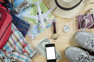 Seyahat kavramı ile Aksesuar 