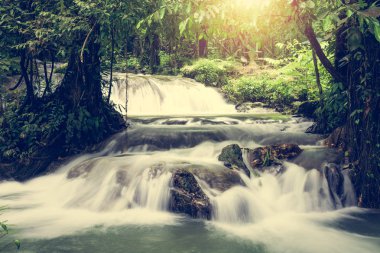 Sa Nang Manora basamaklı şelale, Phang Nga, Tayland