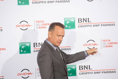 Tom Hanks Roma Film Festivali 2016, Roma 13 Ekim 2016