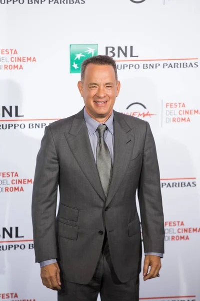 Tom Hanks Roma Film Festivali 2016, Roma 13 Ekim 2016 — Stok fotoğraf