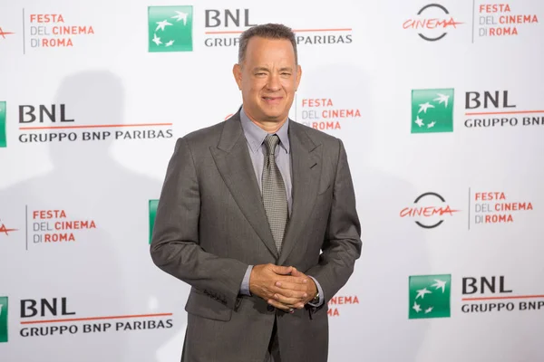 Tom Hanks Rómában Film Fesztivál 2016-ban, a római 2016. október 13. — Stock Fotó