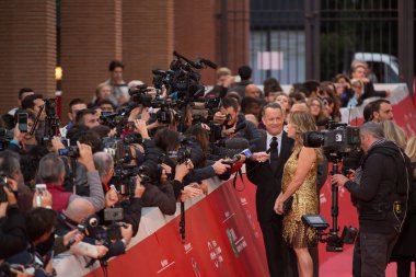 Tom Hanks Roma Film Festivali 2016, Roma 13 Ekim 2016