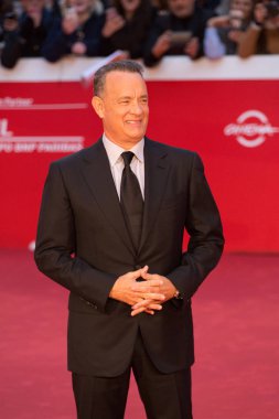 Tom Hanks Roma Film Festivali 2016, Roma 13 Ekim 2016