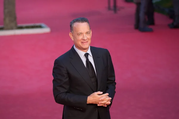 Tom Hanks Roma Film Festivali 2016, Roma 13 Ekim 2016 — Stok fotoğraf