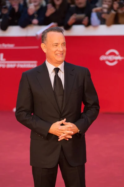 Tom Hanks Roma Film Festivali 2016, Roma 13 Ekim 2016 Telifsiz Stok Fotoğraflar