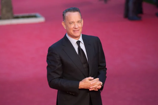 Tom Hanks v Římě filmový Festival 2016, Řím 13 října 2016 Stock Fotografie