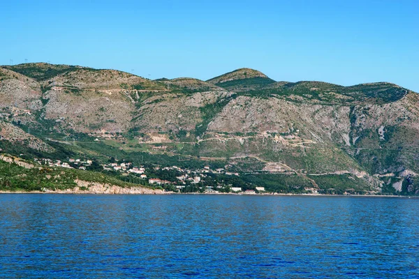 Wybrzeże Chorwacji Pobliżu Dubrownika Zupa Dubrowaczka — Zdjęcie stockowe