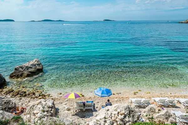 Mlini Croácia Agosto 2016 Mlini Resort Localizado Perto Dubrovnik Onde — Fotografia de Stock