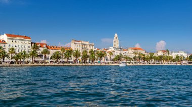 Bölünmüş şehir, Hırvatistan. Dalmaçya Bölgesi. UNESCO Dünya Mirası Alanı. Diocletian Sarayı.