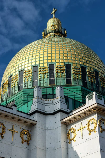 Kirche Steinhof Vienna Austria Roman Catholic Oratory Designed Otto Wagner — 스톡 사진