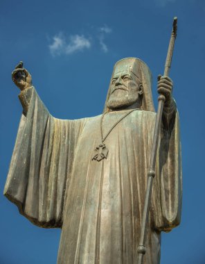 Heykeli Başpiskopos Damaskinos Atina, Yunanistan