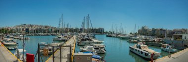 Mikrolimano harbour and yacht marina, Piraeus clipart