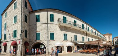Eski Şehir Kotor 'un Sokakları