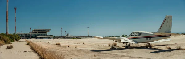 Impressions Old Ellinikon Athens Airport Abandoned 2001 New Athens International — Stock Photo, Image