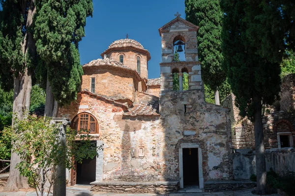 Impressions Kesariani Monastery Mount Imitos Athens Greece — 스톡 사진