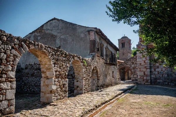Das Hosios Loukas Kloster Ist Eines Der Wichtigsten Denkmäler Mittelbyzantinischer — Stockfoto