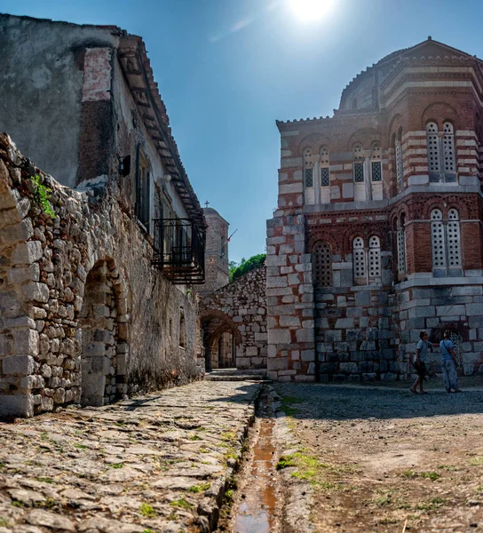 Hosios Loukas Kolostor Egyik Legfontosabb Műemléke Közép Bizánci Építészet Egy — Stock Fotó