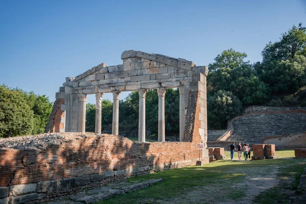 古希腊城市阿波罗尼亚的废墟 伊利里亚 — 图库照片