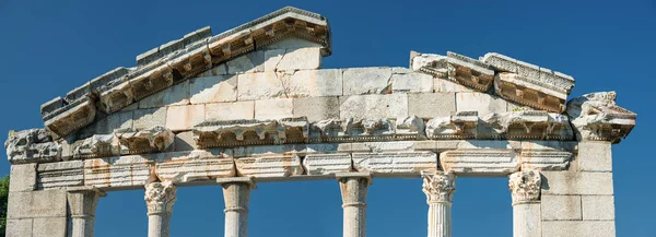 Zřícenina Starověkého Řeckého Města Apollonia Illyria — Stock fotografie