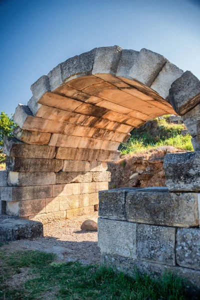 Ερείπια Αρχαίας Ελληνικής Πόλης Της Απολλωνίας Ιλλυρία — Φωτογραφία Αρχείου