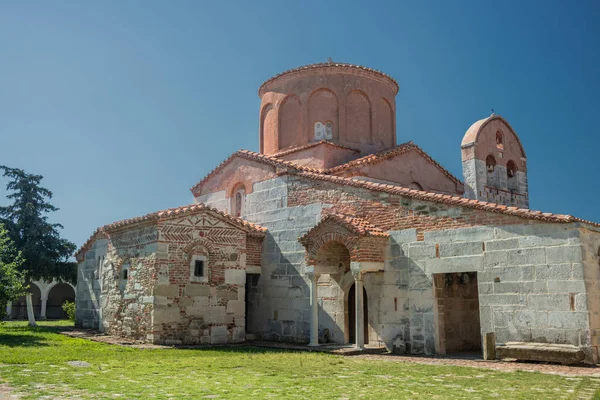 Византийская Церковь Святой Марии Аполлонии Албания — стоковое фото